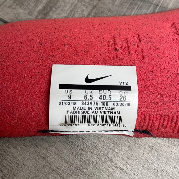 Womens NIKE AIR ZOOM Strong Grey Training Strap Shoes Sz 9 Running Fashion - Picture 8 of 11